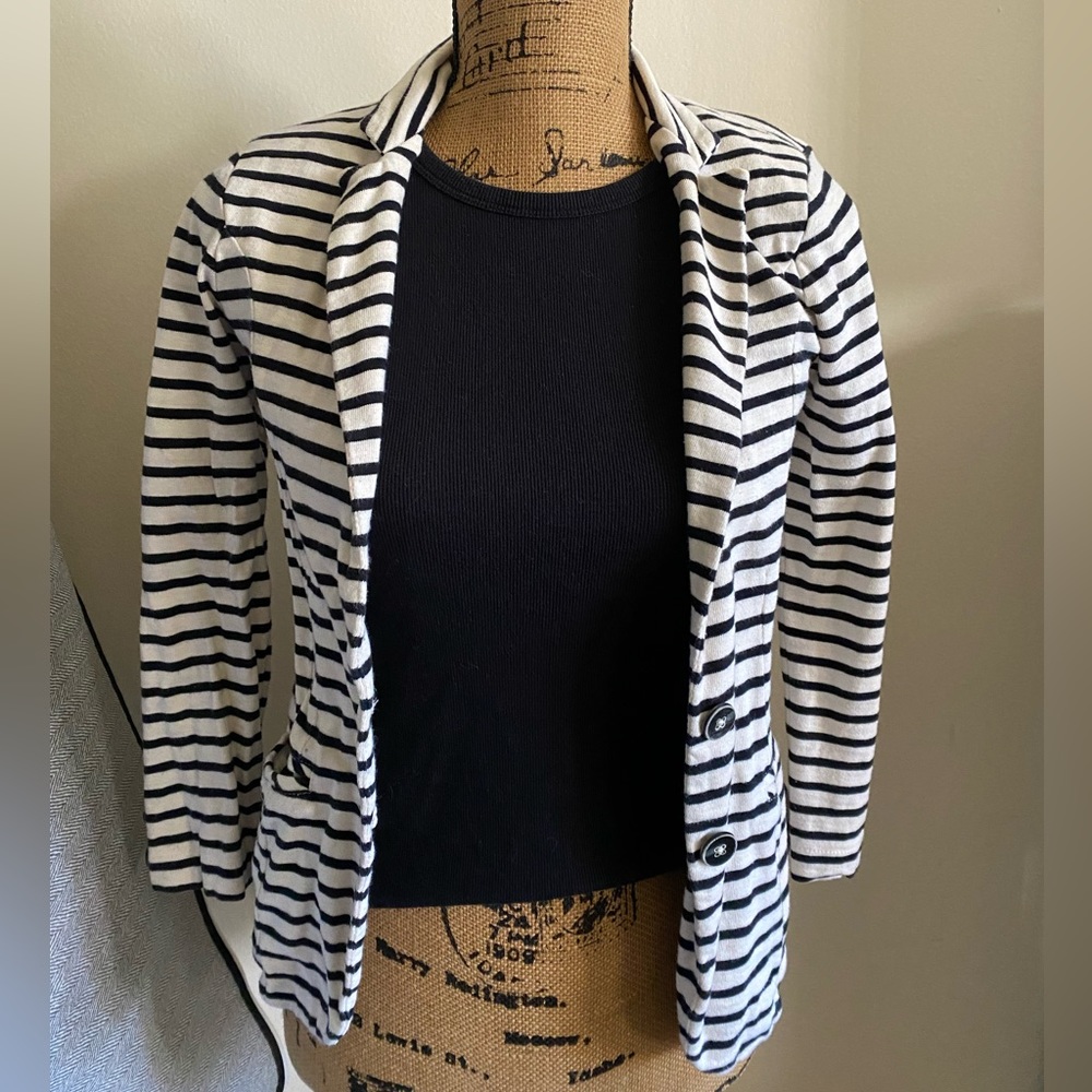 Lucky Brand striped blazer